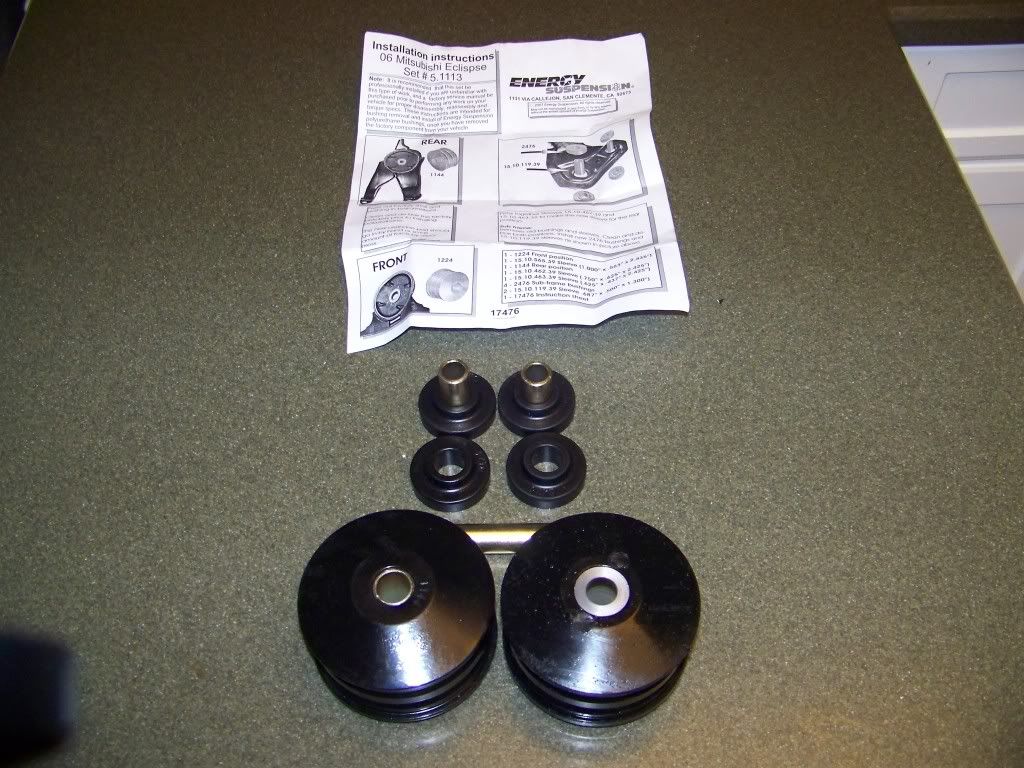 How To Guide Install Energy Suspension Motor Mount Bushings